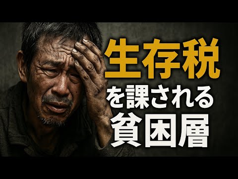 「“贅沢税”ではなく“生存税”を課される貧困層」