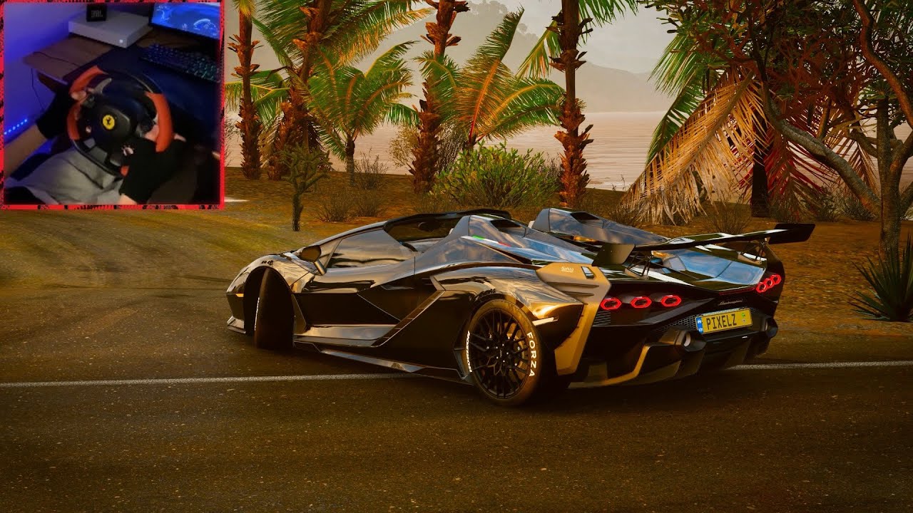 2020 Sián Roadster Forza Horizon 5 Steering Wheel