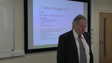 Data Management and Ethics