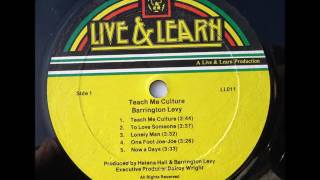 Barrington Levy - Trying To Rule My Life - LP Live &amp; Learn 1983 - KILLER ROOTS 80&#39;S DANCEHALL