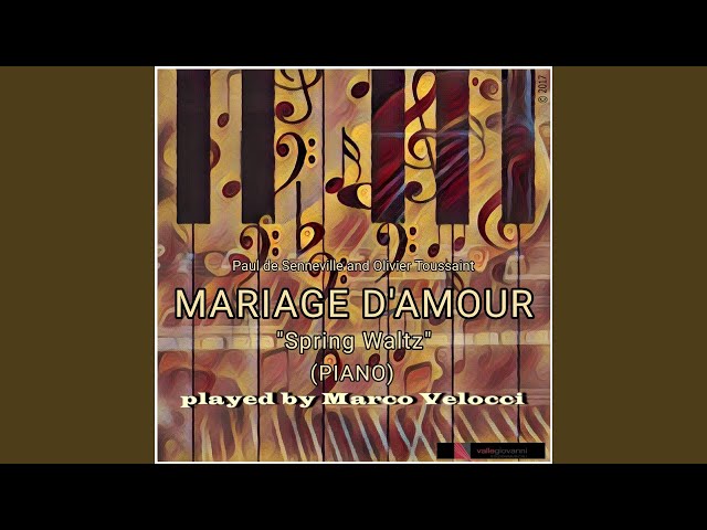 Mariage d'amour Spring Waltz (Piano) class=