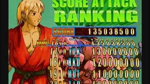 Marvel vs Capcom 2 Score Attack Mode Part 1/3