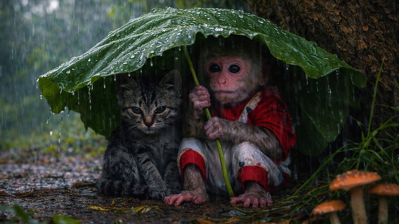 Emergency Rescue! Kabi's Tent Collapses During Heavy Rain