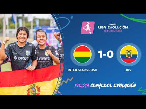 HIGHLIGHTS | INTER STARS RUSH 1-0 IDV | SUB16 FEMENINA | FIESTA CONMEBOL EVOLUCIÓN 2026 — football highlights