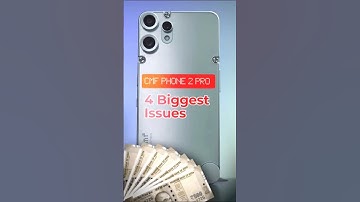 4 BIG PROBLEMS with CMF Phone 2 Pro
