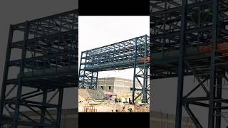 Steel Structure Erection in Progress | PEB Construction Site Update | Steelfabrication01