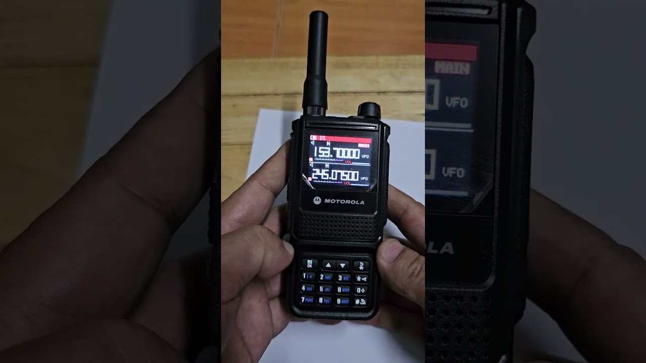 วิธีตั้งค่ารีพีทเตอร์ Repeater Motorola gp338 plus