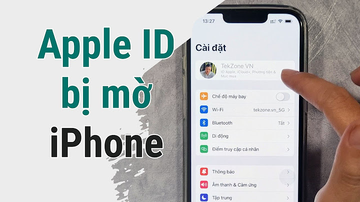 Khắc phục lỗi không đăng nhập được vào id apple