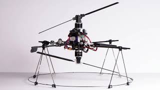 A Fully Actuated Aerial Vehicle using Two Actuators