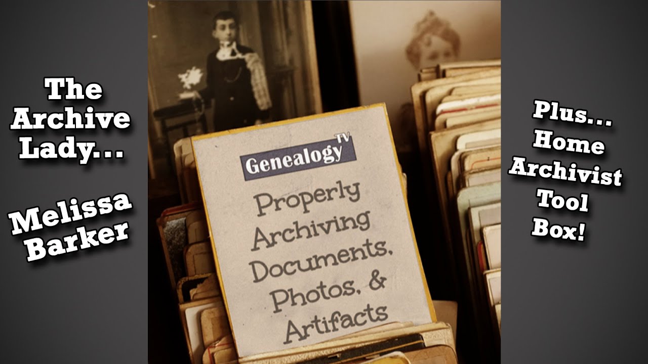 Archival Photo Storage & Genealogy Family Archives Kits