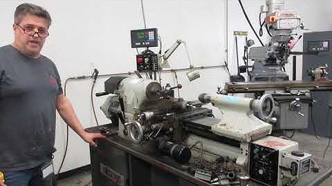 Vectrax 11" x 18" Vbl Speed Toolroom Lathe w Newall 2-Axis DRO - Online Auction at Machinesused.com