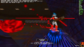 TMNT RailwarZ kick mod Quake 2 map by Beaver for instagib CTF