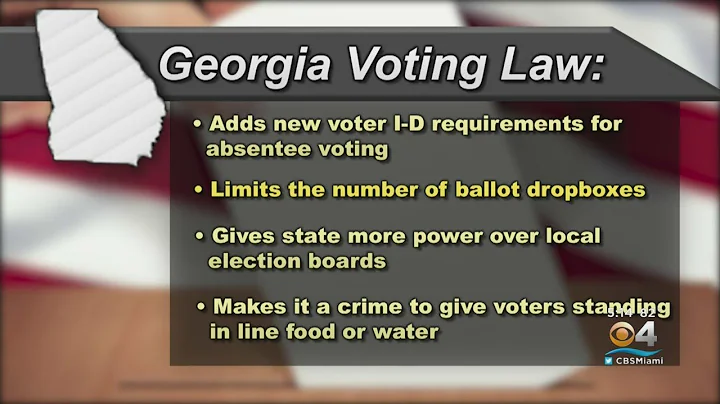 Georgia Lawmaker Arrested As Gov. Brian Kemp Signs New Election Law