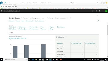 Business Central home page personalization