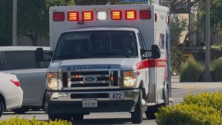 AMR Ambulance 472 ( MED472 ) Transporting to Community Memorial Hospital!