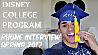 Disney College Program Acceptance Spring Advantage 2017