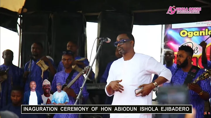 PASUMA PERFORMANCE AT THE INAGURATION CEREMONY OF HON. ABIODUN ISHOLA EJIGBADERO AS CHAIRMAN.