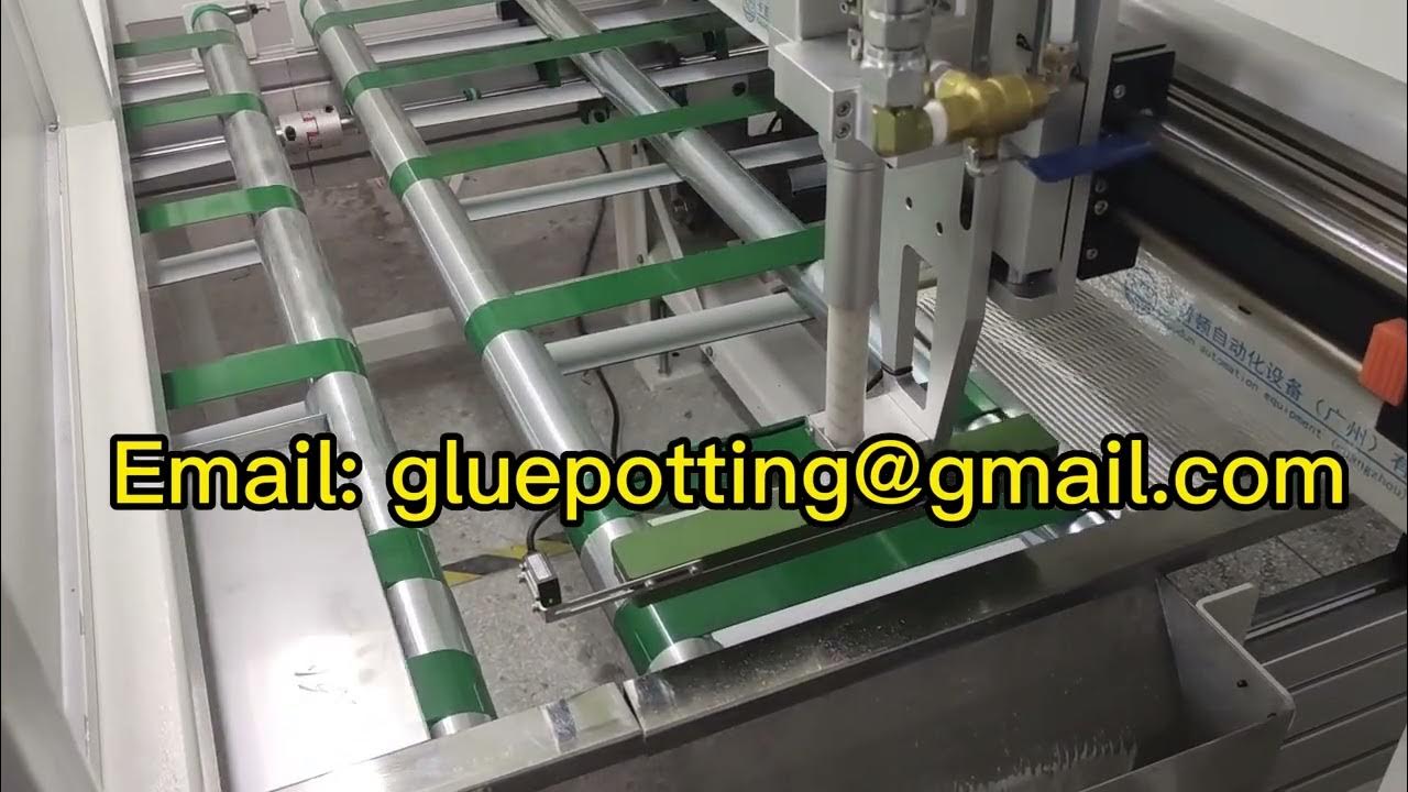 PUR Adhesive Applicator with Automated Roller Conveyor