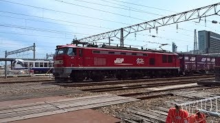 2019.05.18 貨物列車（4061列車）秋田駅発車