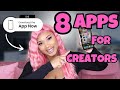 8 apps i use as a 6 figure content creator