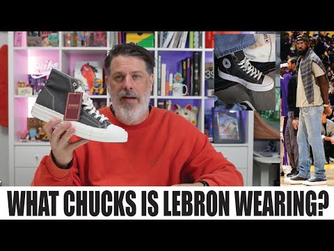 Lebrons Courtside Chucks First String Chuck Taylor 