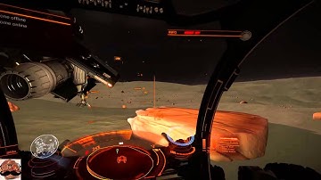 Elite Dangerous: landing on a 2.2g planet