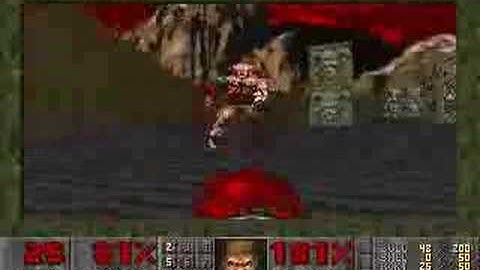 PC - Ultimate Doom - E2M8 UV-Max Speedrun by Laszlo Vecsei