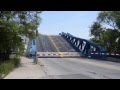 Ruby Street Bridge, Joliet, IL, Portal Going Up and Starting Down