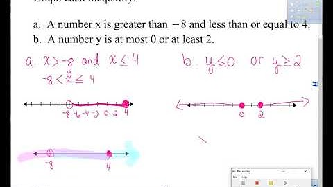 2.5 creating and solving compound inequalities answer key