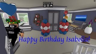 Roblox | Happy Birthday Isabella! (All the Endings) Roblox | Happy Birthday Isabella! (All the Endings)