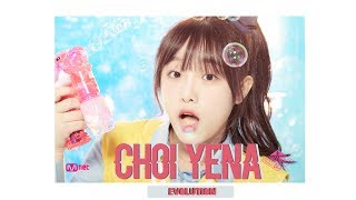 Choi Yena 최예나 Evolution in Produce48