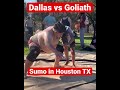 Size doesn’t always matter, but in this instance it definitely did #sumo #houston #houstontx #judo
