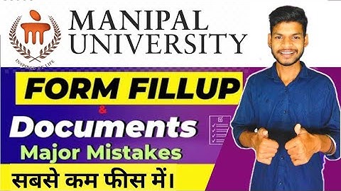 Manipal University Online Admission Process 2024 || Course & Fees || Manipal University Online