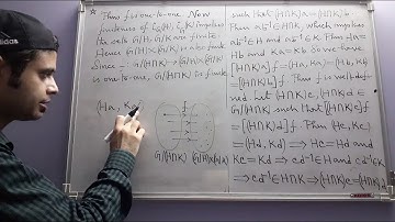 Group Theory (from Topics in Algebra by I. N. Herstein, 2nd Edition) (Part 43)