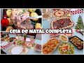 CEIA DE NATAL COMPLETA COM SOBREMESA | SEM ENROLAÇÃO | SE INSPIRE PARA FAZER A SUA TAMBÉM 😉🌲