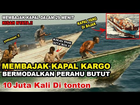 KISAH NYATA‼️ B4JAK LAUT BAR B4R SOMALIA - Alur Cerita Film Captain Phillips (2013)