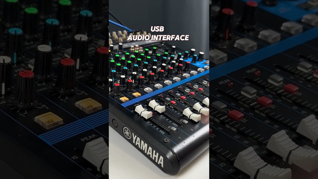 🎛️ Yamaha MG12XU Mixer – Clean sound, pro features! #audiomixer #musicproduction #soundcity adlı videoyu YouTube'da izle 🎛️ Yamaha MG12XU Mixer – Clean sound, pro features! #audiomixer #musicproduction #soundcity adlı videoyu YouTube'da izle