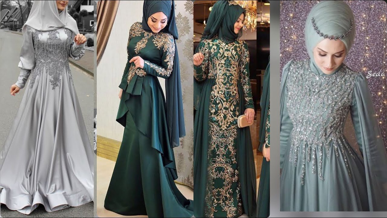 Pin by 🎀 𝕾𝖆𝖗𝖆𝖍 🎀 on Hijab Style | Prom dress inspiration, Soiree  dresses, Stylish party dresses