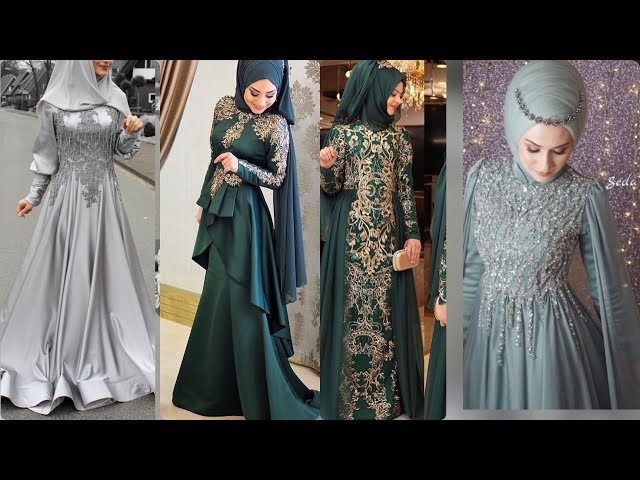 Hijab soiree dresses