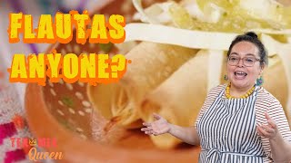 Easy Homemade Chicken Flautas | TexMex Queen: