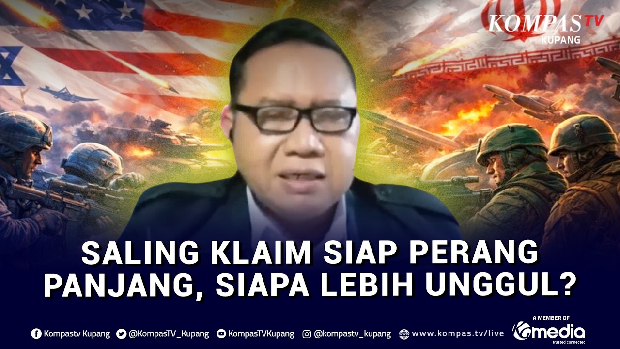 [FULL] Analisis Pakar Strategi saat AS dan Iran Saling Klaim Siap Perang Panjang, Siapa Unggul?