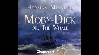 Chapters 4-7 of Moby Dick, or the Whale by Herman Melville - English Novel #audiobook