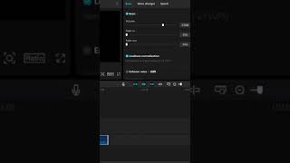 Loudness normalization and noise reduction on Capcut PC #capcutedit