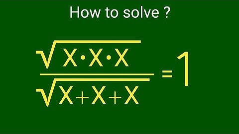Harvard University Admission Interview Tricks: solve for X=?