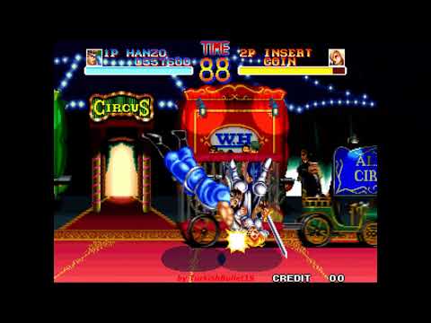 World Heroes (World) (Arcade) - (Longplay - Hanzo | Normal Mode | Level 8 Difficulty)