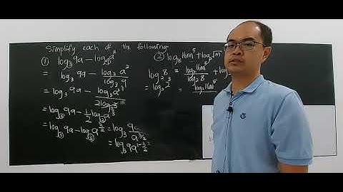 SUBTOPIC 1.3: INDICES, SURDS AND LOGARITHMS (PART 22/24)
