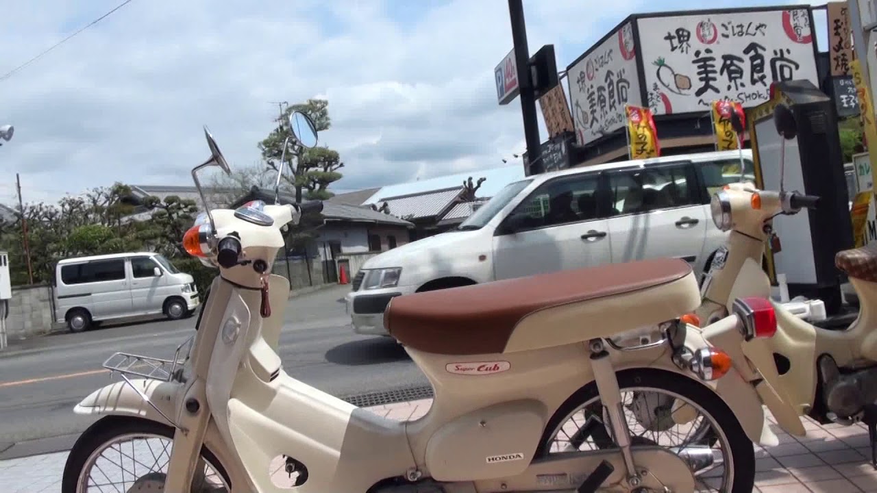 可愛い女性ライダー ホンダ スーパーカブ90カスタム Honda Super Cub90 カブ主 株主 ホンダ スーパーカブ 美人ライダー 美女 Youtube