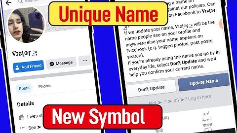 How to create unique name Fb id 2023| Unique Name fb id | Facebook unique name id new trick |