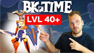 BIGTIME Time Warrior Build & Gameplay | Level 40-45