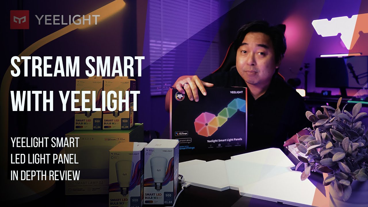 Yeelight Smart LED Light Panels: Wandlichtpanels mit Smart Home